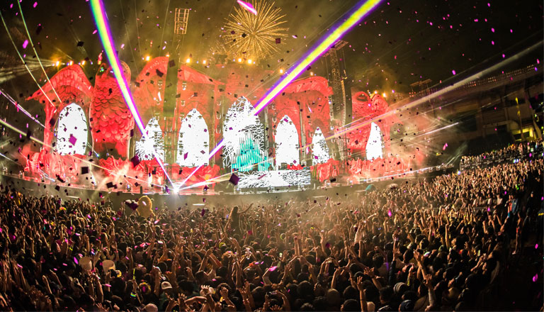 EDC舞台 Header