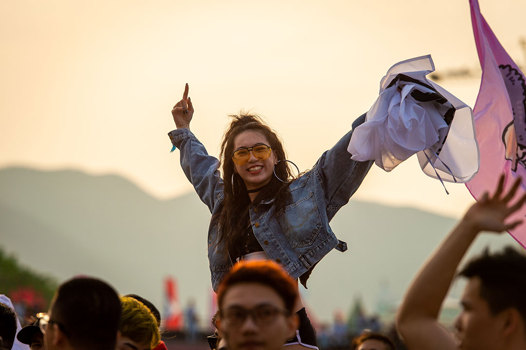 excited girl